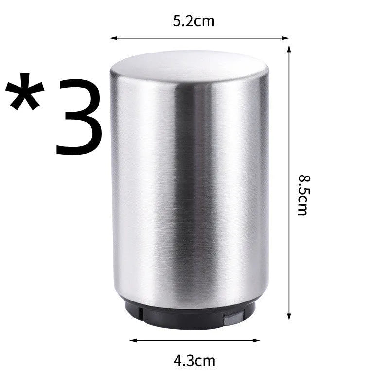 Creative Stainless Steel Beer Bottle Opener Web Celebrity Bar Press Opener Bottle Opener Automatic Summer Party - Bellarte Enchanté Creative Stainless Steel Beer Bottle Opener Web Celebrity Bar Press Opener Bottle Opener Automatic Summer Party